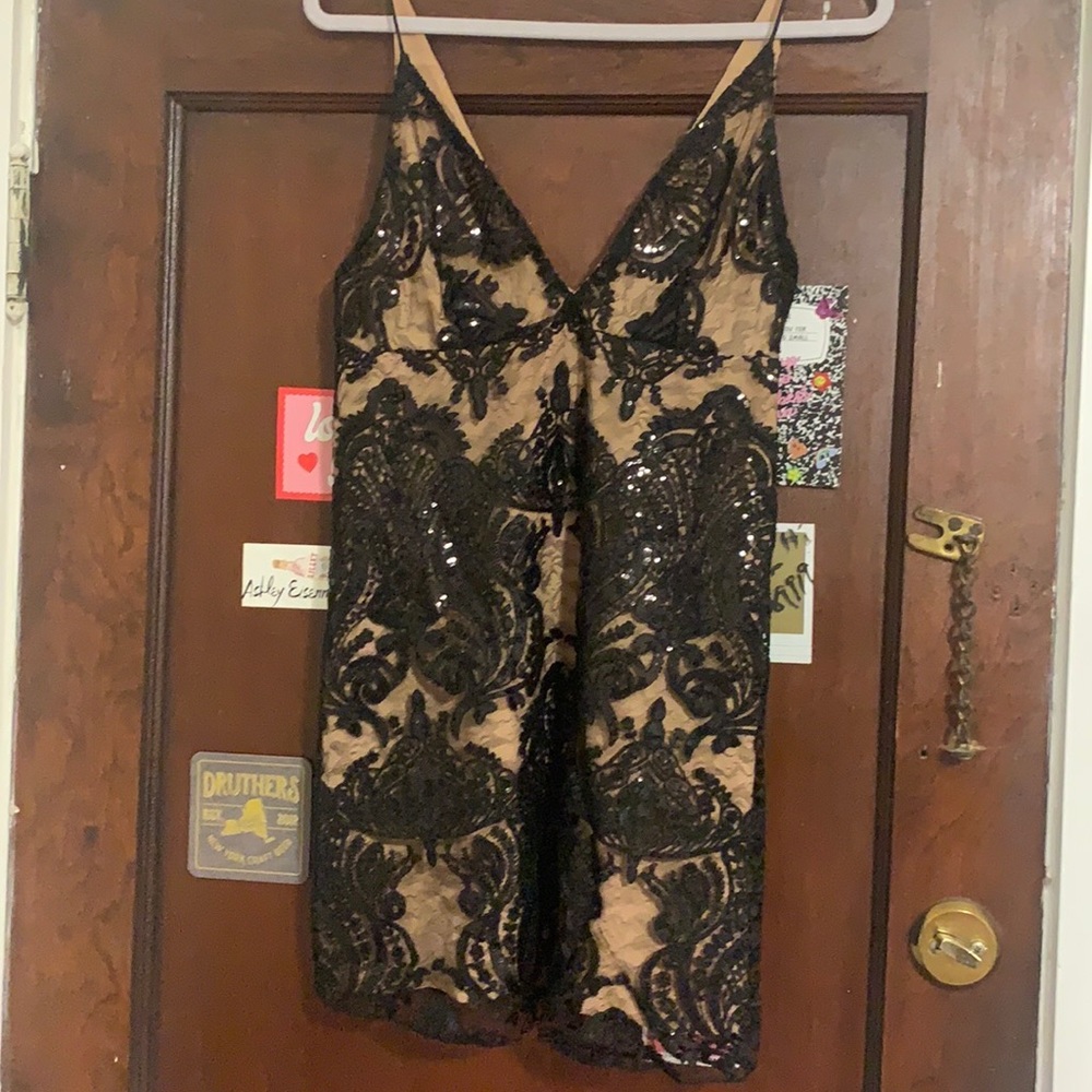 free people sequence mini dress